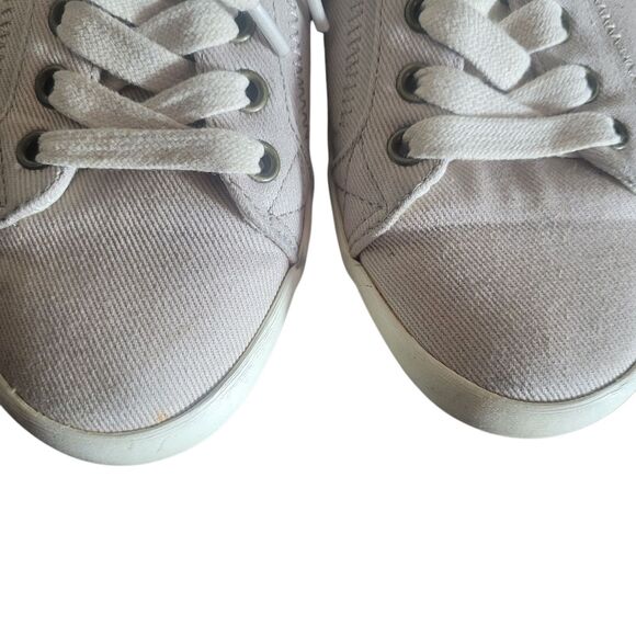 Taos Star Sneakers Women's Size 7 Beige Casual Walking Flat Shoes Beachy Comfort - Picture 7 of 9